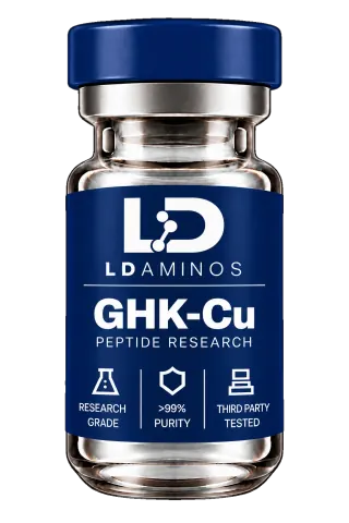 GHK-Cu (Copper Peptide) research vial